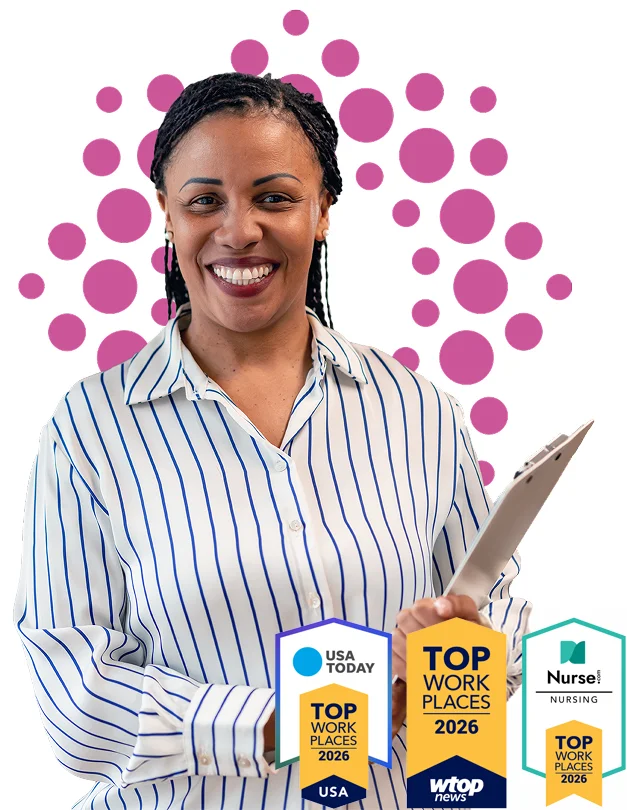 Smiling Care Giver - Top Work Places 2026